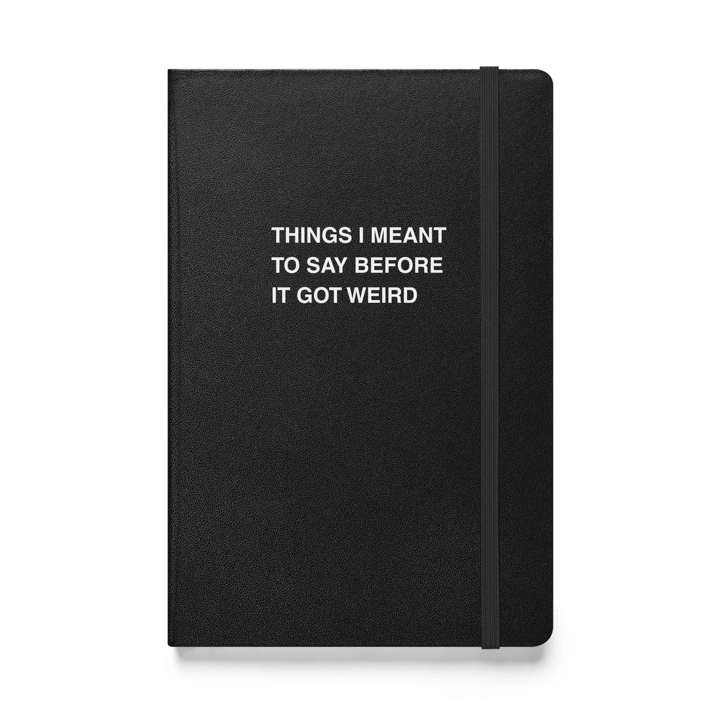 Funny snarky notebook – Things I Meant to Say Notebook – sarcastic gift idea by Unimpressed Press