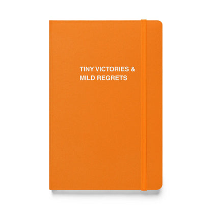 Funny snarky notebook – Tiny Victories & Mild Regrets Notebook – sarcastic gift idea by Unimpressed Press
