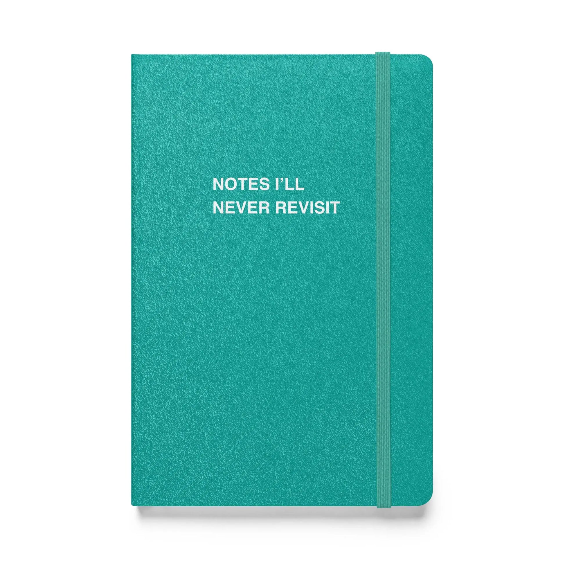 Funny snarky notebook – Notes I'll Never Revisit Notebook – sarcastic gift idea by Unimpressed Press